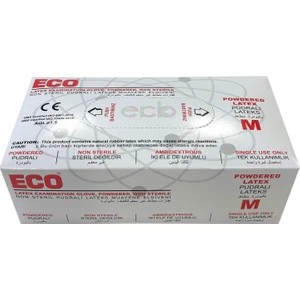 Pudralı Lateks Eldiven M Beden