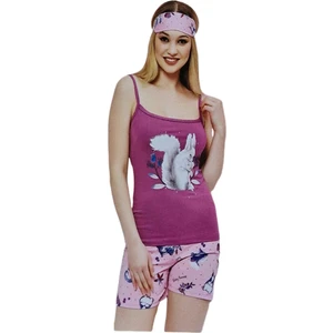 Fashıon Şortlu Ip Askılı Kadın Pijama Takımı