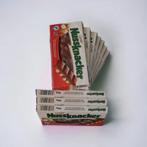 Nussknacker Sütlü Fındıklı 100 gr x 10 Alman Çikolatası