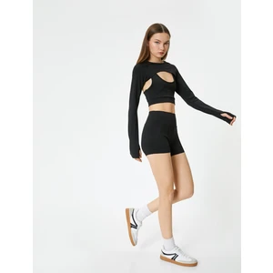 Cepli Ekstra Mini Spor Şort