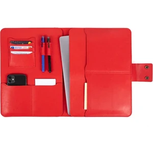 Macbook Air Pro 13-14 Inç Organizer Evrak & Laptop & Tablet Çantası Kırmızı