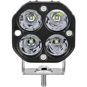 3'' Beyaz LED Spot Uzun Kısa Off Road, Motosiklet Sis Farı Çalışma Lambası 12-24V 40W