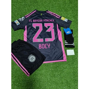 Bayern Münih 2023/24 Yeni Sezon S.boey Deplasman Çocuk Forması 4'lü Set