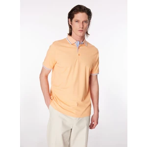 Fabrika Comfort Düz Somon Erkek Polo T-Shirt Cm Ds 01 02