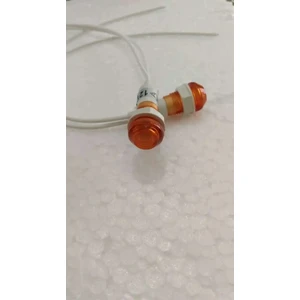 XD10-6 Göstergesi Işık Anahtarı 220V Sinyal Lambası Güç Sarı Renk Semaver Ocak