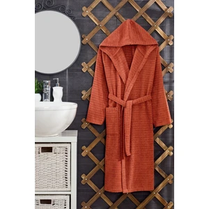 Quina Yeşil Kapüşonlu Oversize Bornoz