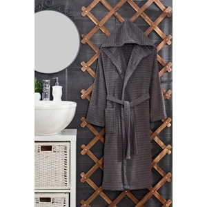 Quina Yeşil Kapüşonlu Oversize Bornoz