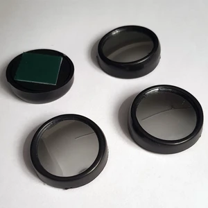 4 Ad. Kör Nokta Aynası 4 cm Siyah Arkası Yapışkanlı
