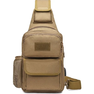 High Quality Shoe Bag Go Biz Erkek Göğüs Çantası, Çapraz Omuz Çantası, Çok Fonksiyonlu Açık Kamuflaj Taktik Sırt Çantası, Büyük Kapasiteli Tek Omuz Çapraz Omuz Spor Çantası (Yurt Dışından)