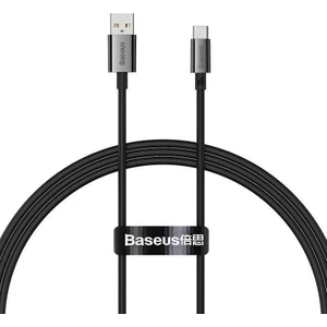 1mt 6A 100W Mega Hızlı USB To Type C Şarj ve Data Kablosu, Akım ve Isı Korumalı Type C Kablo