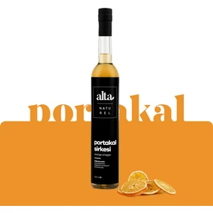 Alta Naturel Doğal Fermantasyon Portakal Sirkesi 500 ml