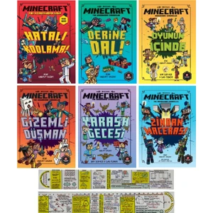 Minecraft Mojang Serisi 6 Kitap - Matematik Öğreten Ayraç