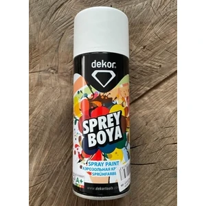 400ML Beyaz Mat Akrilik Sprey Boya Mat Beyaz Yüksek Kalite