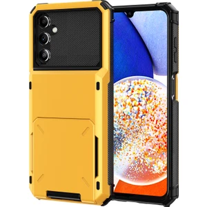 Samsung Galaxy A55 5g Pc+Tpu Kart Tutucu Gizli Cep Çizilmez Kapak (Yurt Dışından)