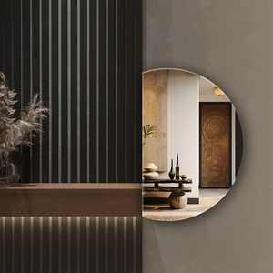 Ayna | Yarım Ay Ayna | Düz Ayna | 60CM x 40CM