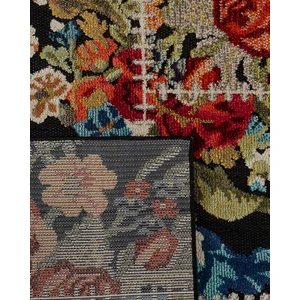 Madame Coco Feron Halı - 80x150 cm - Siyah