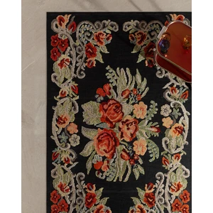 Madame Coco Lubien Halı - 120X180 cm - Siyah