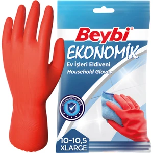 Ekonomik Ev İşleri Ve Bulaşık Eldiveni - 5 Çift X Large 10 - 10,5