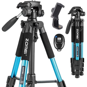 Q111 Profesyonel Alüminyum Tripod 5 kg Taşıma Kapasiteli