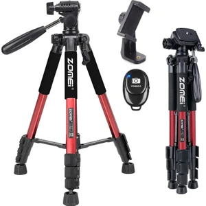 Q111 Profesyonel Alüminyum Tripod 5 kg Taşıma Kapasiteli