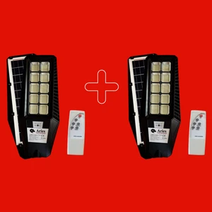 2 Adet 500W Güneş Enerjili Profesyonel Armatür