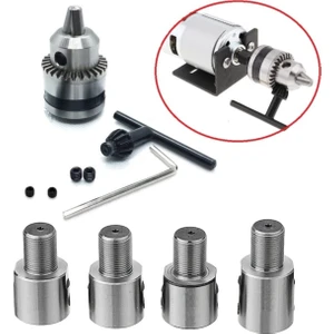 Motor Için Çelik Anahtarlı 10MM Mandren 5mm 6mm 8mm 10MM 4 Çeşit Kaplinli Okul Proje Uygulama Arge