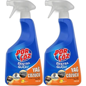 Ekstra Güçlü Yağ Çözücü Sprey 2 x 750 ml
