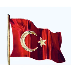 Asya Bayrak Türk Rozet