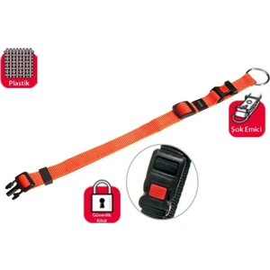 Kilitli Boyun Tasma L 45-65 Cm Turuncu