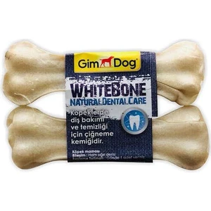 Mordimi Press Beyaz Kemik Köpek Ödülü (2 li Paket) - 14 Cm