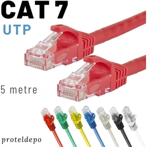 Irenıs 5 Metre Cat7 Kablo Ethernet Network Internet Lan Ağ Kablosu