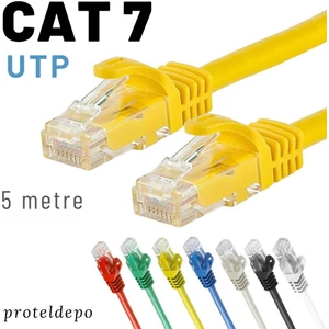 Irenıs 5 Metre Cat7 Kablo Ethernet Network Internet Lan Ağ Kablosu