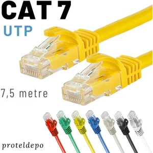 Irenıs 7,5 Metre Cat7 Kablo Ethernet Network Internet Lan Ağ Kablosu