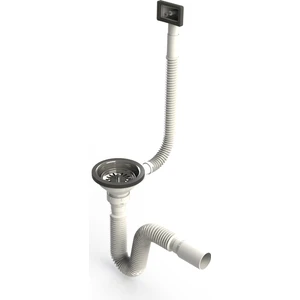 Çöpmak Küvet Taşmalı Evye Sifonu Flex Gövde Ø 40-50 mm DONAU 331-310