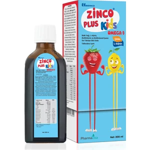 Zinco Kids Plus Şurup 200 ml