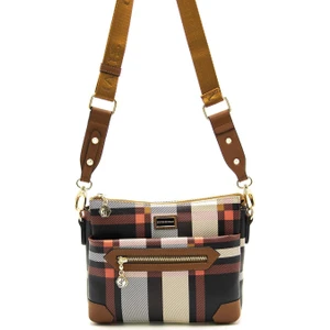 Silver & Polo Siyah - A.taba SP1110 Kadın Çapraz Çanta