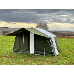 Zey Camping Iki Odalı Kamp orman dağcı şantiye barınak 6 kişilik Çadırı