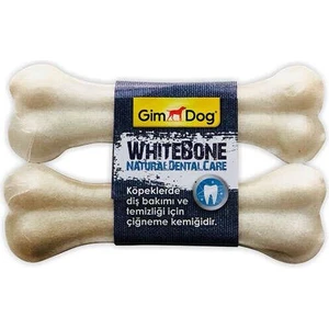 Mordimi Press Beyaz Kemik Köpek Ödülü (2 li Paket) - 12 Cm