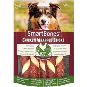 SmartBones Tavuk Sargılı Medium Stick Köpek Ödülü 5'Li 137 Gr