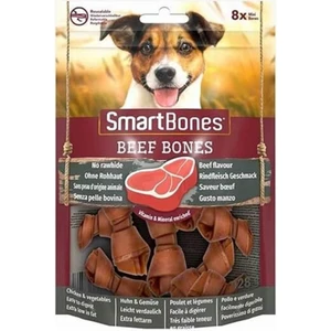 SmartBones Sığır Etli Mini Düğüm Kemik 8'li 128gr