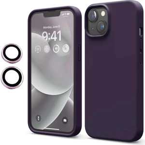 iPhone 15 Kılıf Kamera Lensli Lansman Silikon Kapak