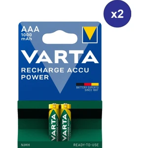 1000MAH Aaa Şarj Edilebilir 4'lü Pil