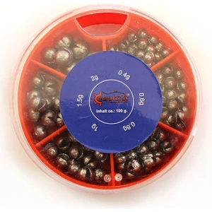 Sıkma Kutu Kurşun Seti 6590 Yuvarlak Yarık 100GR