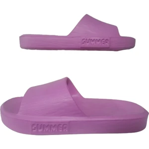 Summer Kadın Pembe Ultra Hafif Havuz Plaj Bahçe Terlik SGZR124-7