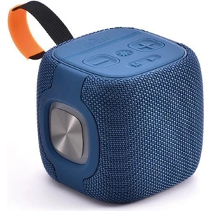 Bts-89 2400MAH Ledli Taşıma Kancalı Bluetooth Hoparlör Mavi