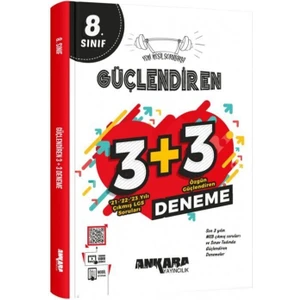 Ankara Yayıncılık 8.Sınıf  Nesil Sorularla Güçlendiren 3 + 3 Deneme