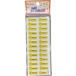 Puffy Stıcker Aferin 20 'li Paket