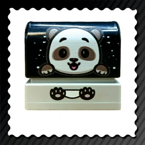 Edip Baskı Kıyafet Kaşesi Siyah Panda