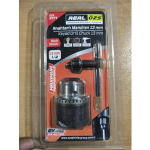 Real Özs Anahtarlı Mandren 13 mm 1/2  Kodu : Özs 9171 2x Özs Kalitesi  1ADET