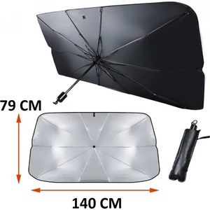 Ön Cam Perde Güneşlik Katlanabilir Şemsiye 140X79 CM BR4953605